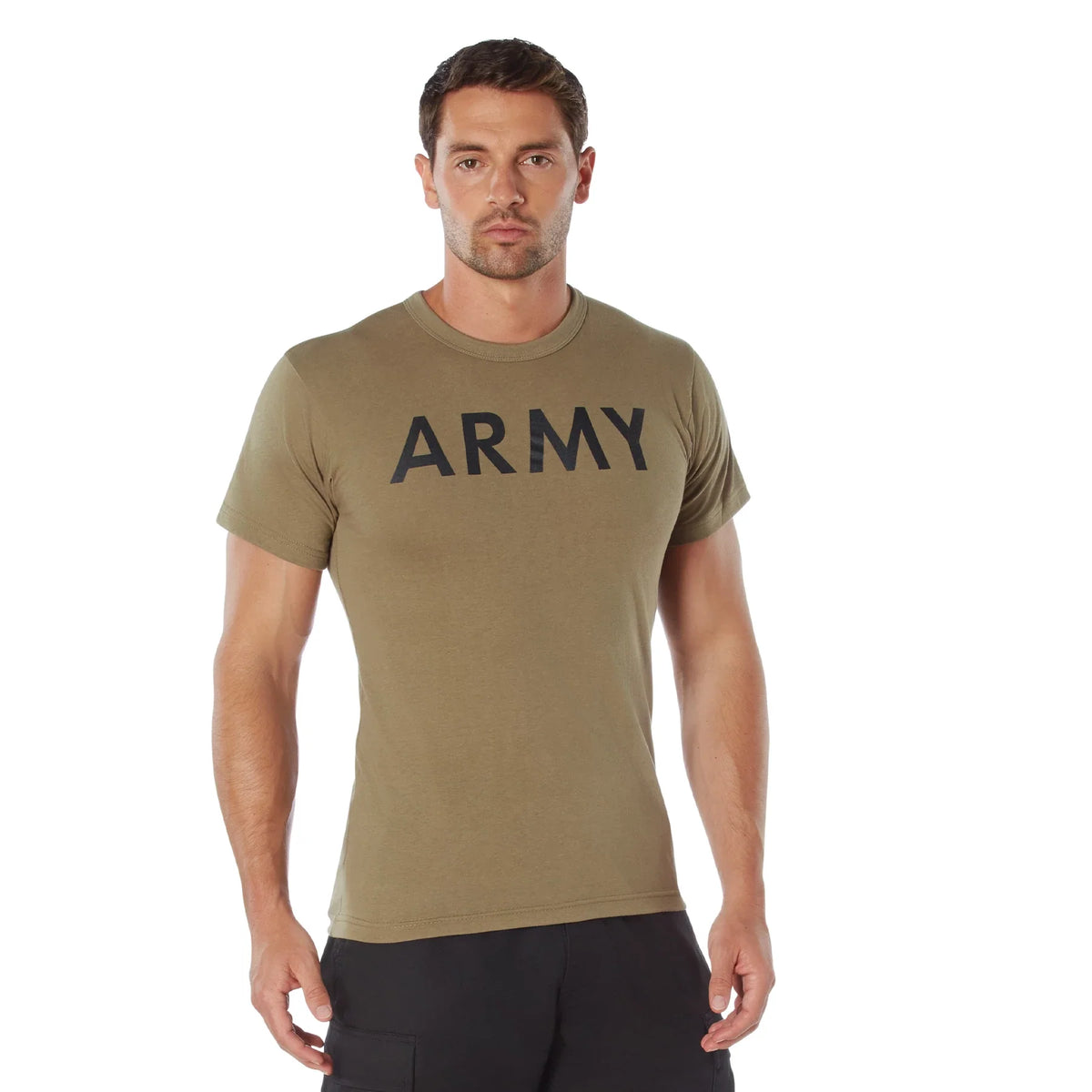 Ar 670-1 Coyote Brown Army Physical Training T-shirt - Xl