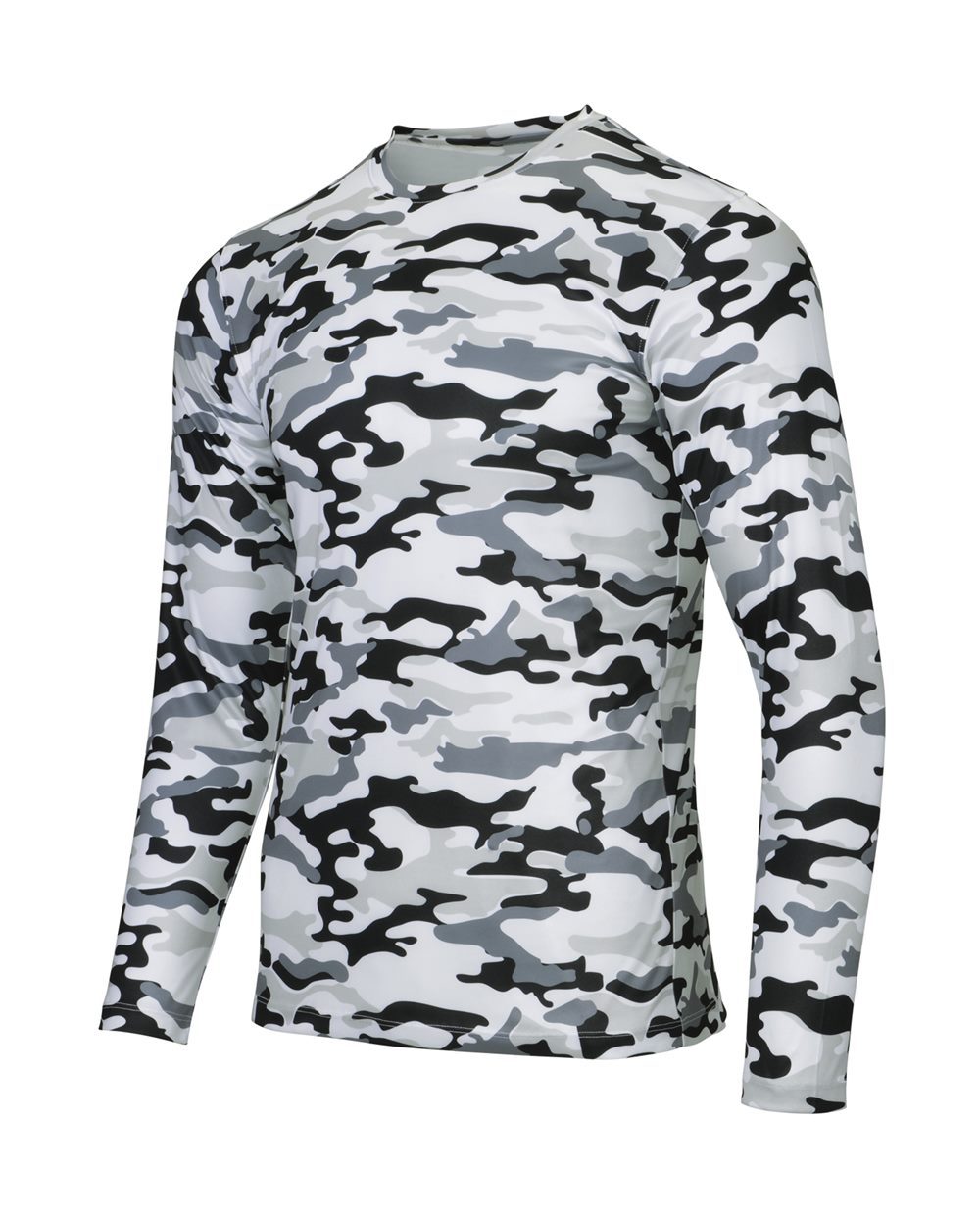 Arctic Camo Woodland Performance Long Sleeve T-Shirt - 238