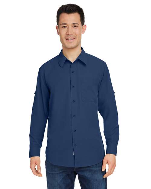 Arctic Navy Aerobora Woven Shirt - M14089