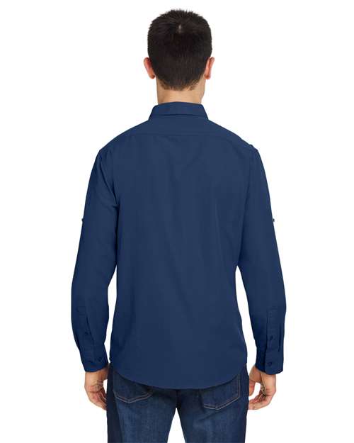 Arctic Navy Aerobora Woven Shirt - M14089