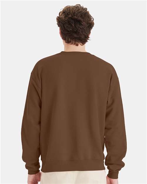 Army Brown Ecosmart® Crewneck Sweatshirt - P160