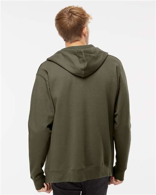 Army Midweight Full-Zip Hooded Sweatshirt - SS4500Z