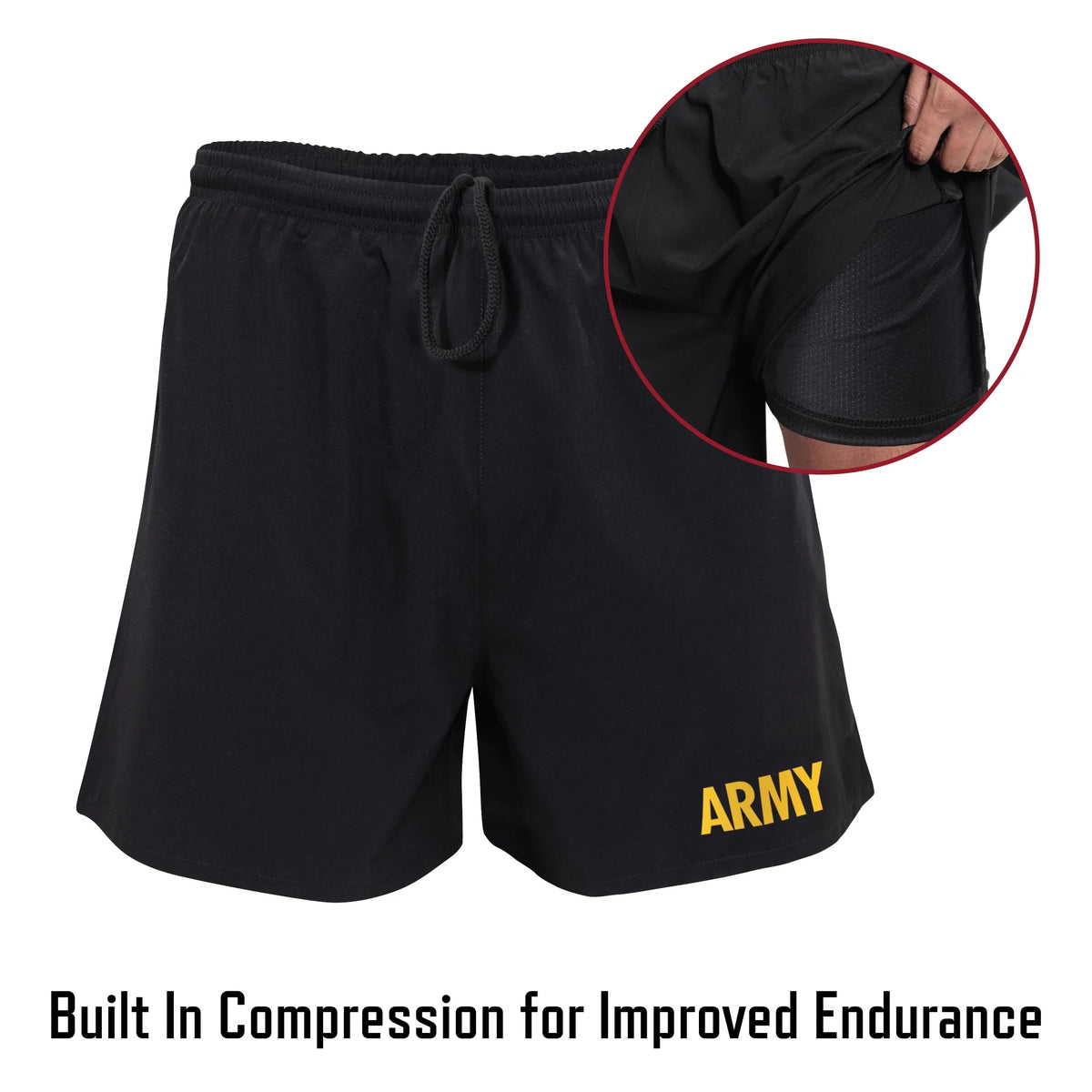 Army Pt Compression Shorts