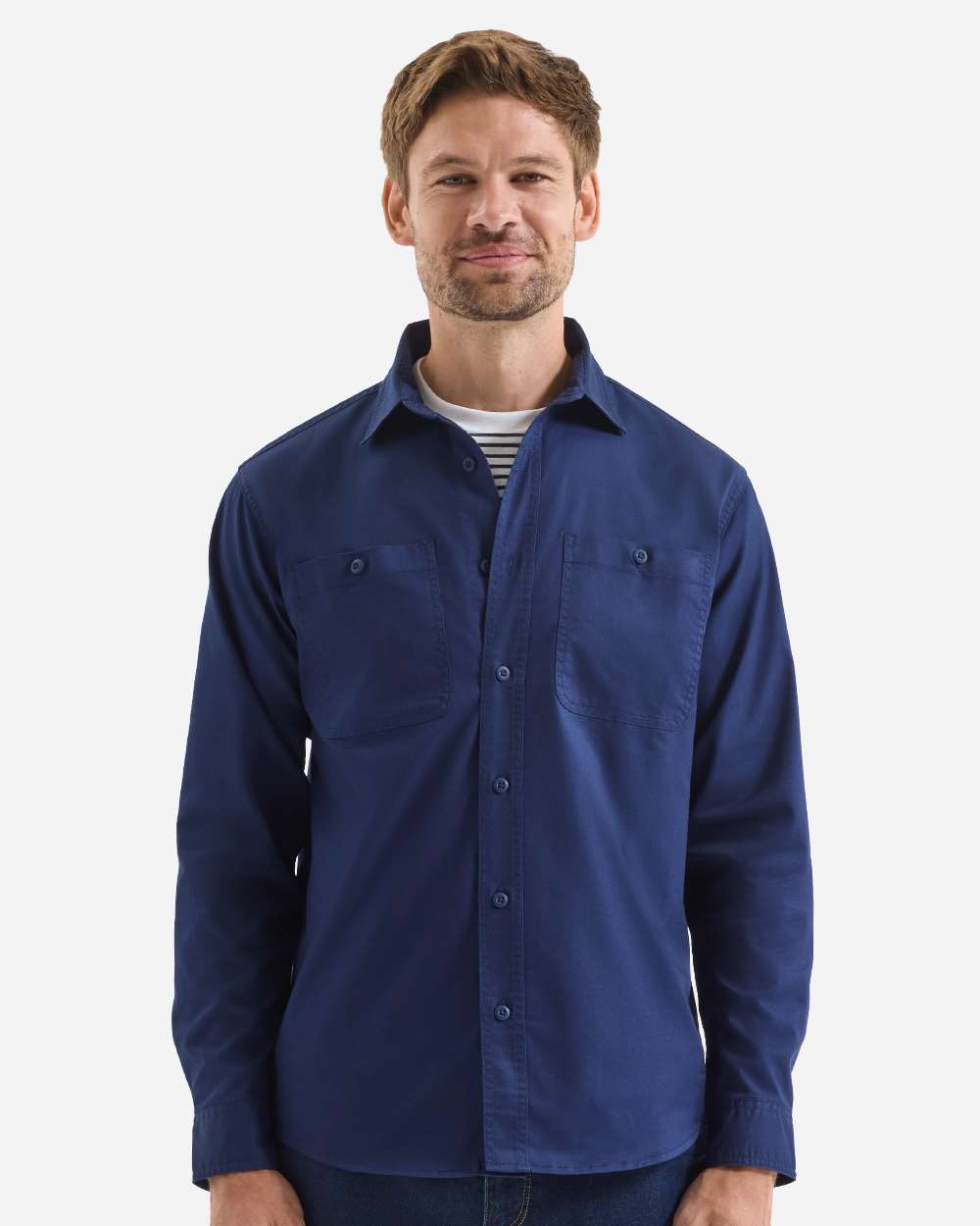 Artisan Collection by Reprime Rp021 Unisex Utility 2.0 Service Shirt - Stay Navy