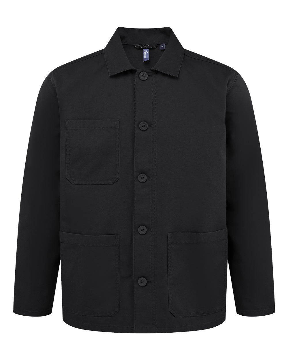 Artisan Collection by Reprime Rp022 Unisex Utility 2.0 Chore Jacket - Stay Black
