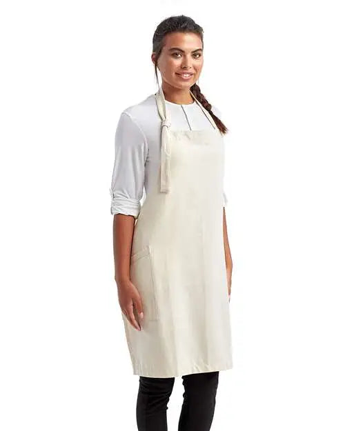 Artisan Collection by Reprime Rp122 â€˜regenerate’ Recycled Bib Apron - Natural