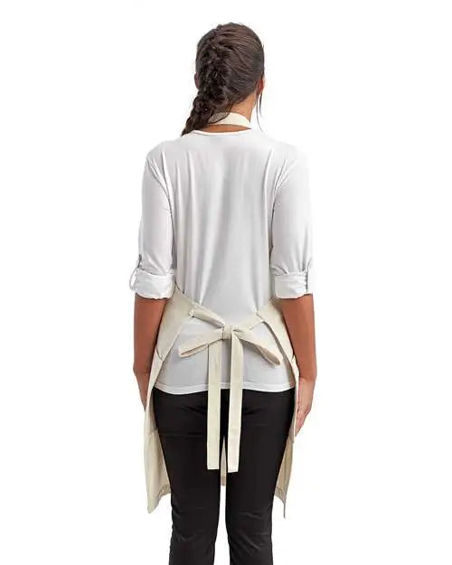 Artisan Collection by Reprime Rp122 ?Regenerate’ Recycled Bib Apron - Natural - one Size Fits Most