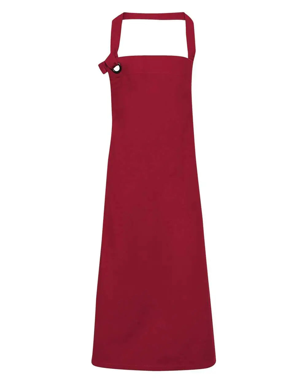 Artisan Collection by Reprime Rp130 Calibre Heavy Canvas Bib Apron - Burgundy - Maroon / one Size Fits Most