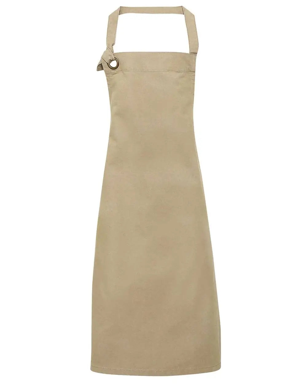 Artisan Collection by Reprime Rp130 Calibre Heavy Canvas Bib Apron - Khaki - one Size Fits Most