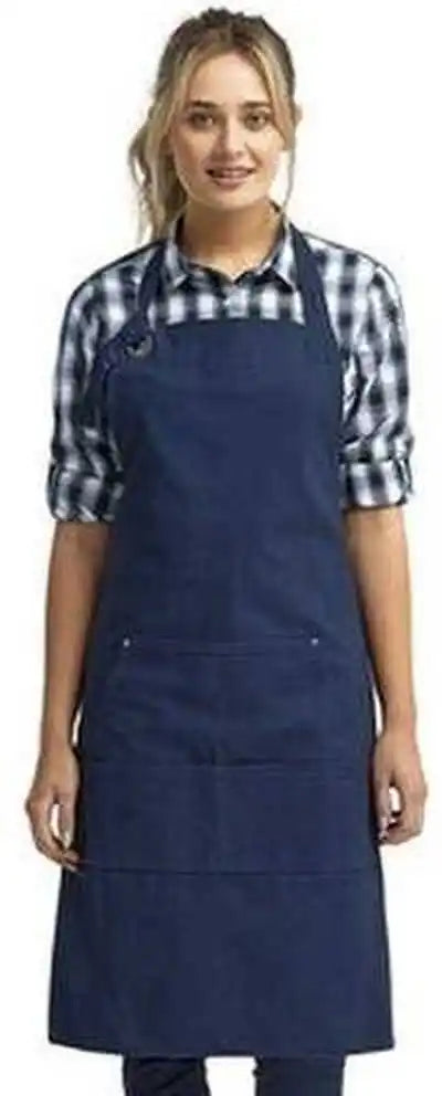 Artisan Collection by Reprime Rp137 ?Calibre’ Heavy Cotton Canvas Pocket Apron - Navy - one Size Fits Most