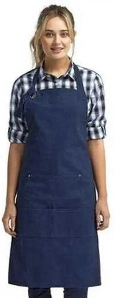 Artisan Collection by Reprime Rp137 ?Calibre’ Heavy Cotton Canvas Pocket Apron - Navy - one Size Fits Most