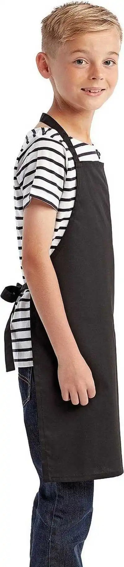 Artisan Collection by Reprime Rp149 Youth Apron - Black - one Size Fits Most