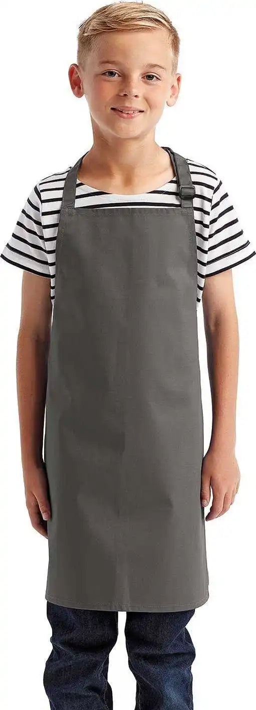 Artisan Collection by Reprime Rp149 Youth Apron - Dark Gray - Grey / one Size Fits Most