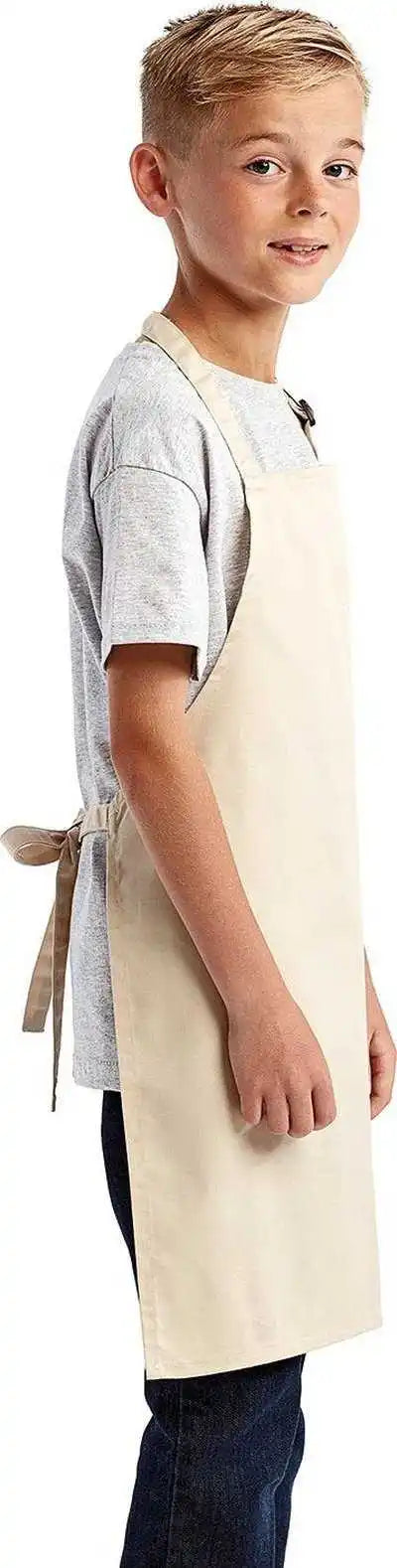 Artisan Collection by Reprime Rp149 Youth Apron - Natural - one Size Fits Most