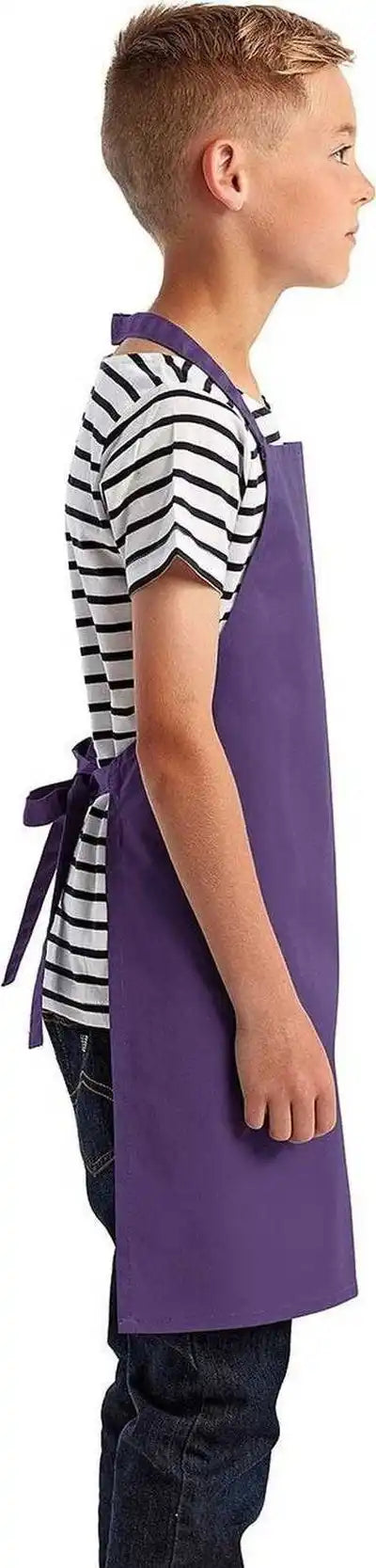 Artisan Collection by Reprime Rp149 Youth Apron - Purple - one Size Fits Most