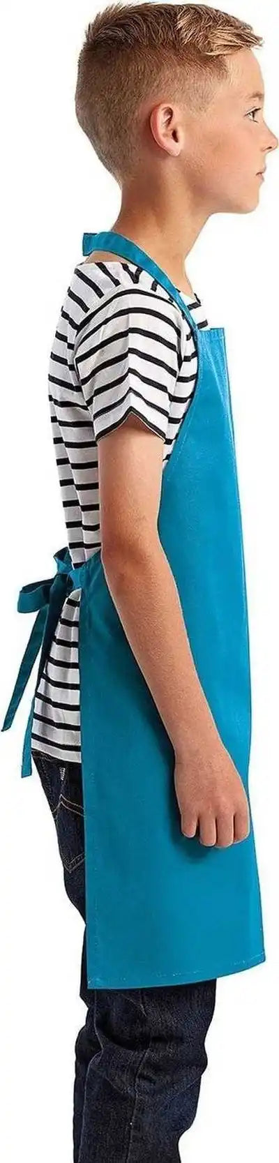 Artisan Collection by Reprime Rp149 Youth Apron - Turquoise - one Size Fits Most