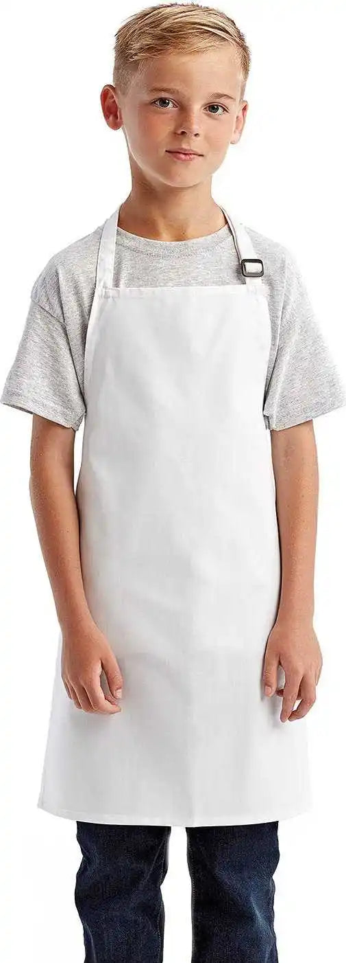 Artisan Collection by Reprime Rp149 Youth Apron - White - one Size Fits Most