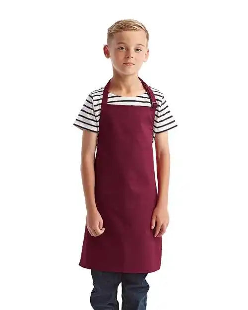 Artisan Collection by Reprime Rp149 Youth Recycled Apron - Burgundy - Osfa