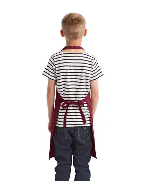 Artisan Collection by Reprime Rp149 Youth Recycled Apron - Burgundy - Osfa