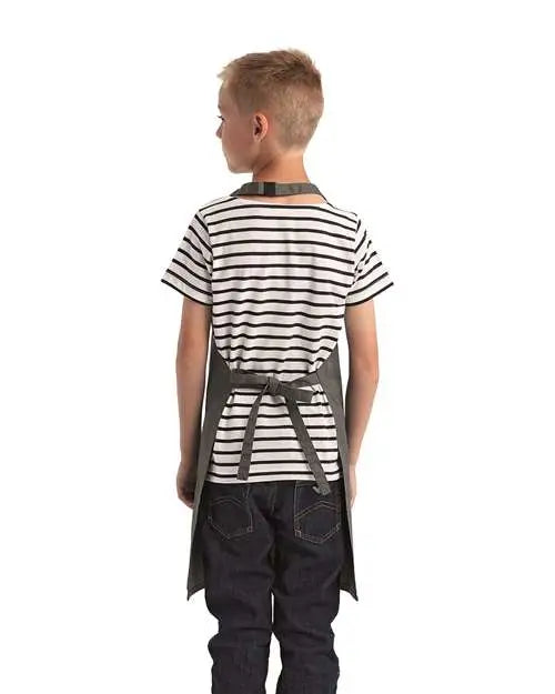 Artisan Collection by Reprime Rp149 Youth Recycled Apron - Dark Grey - one Size Fits Most