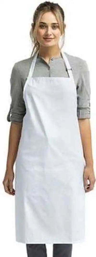 Artisan Collection by Reprime Rp150 ?Colours’ Sustainable Bib Apron - White - one Size Fits Most