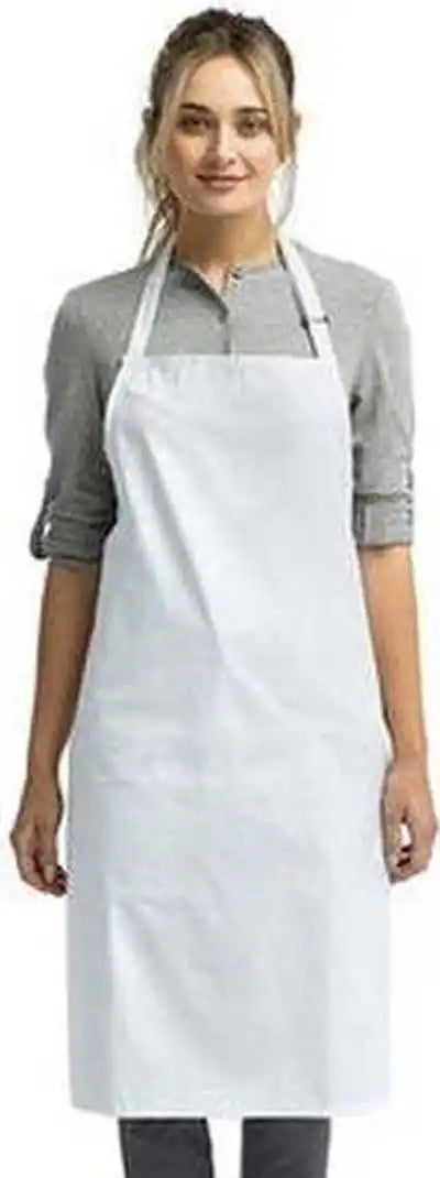 Artisan Collection by Reprime Rp150 ?Colours’ Sustainable Bib Apron - White - one Size Fits Most