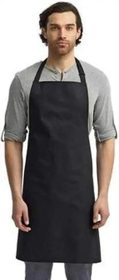 Artisan Collection by Reprime Rp150 ?Colours’ Sustainable Bib Apron - Black - one Size Fits Most