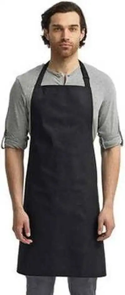 Artisan Collection by Reprime Rp150 ?Colours’ Sustainable Bib Apron - Black - one Size Fits Most