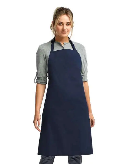 Artisan Collection by Reprime Rp150 Recycled Bib Apron - Navy