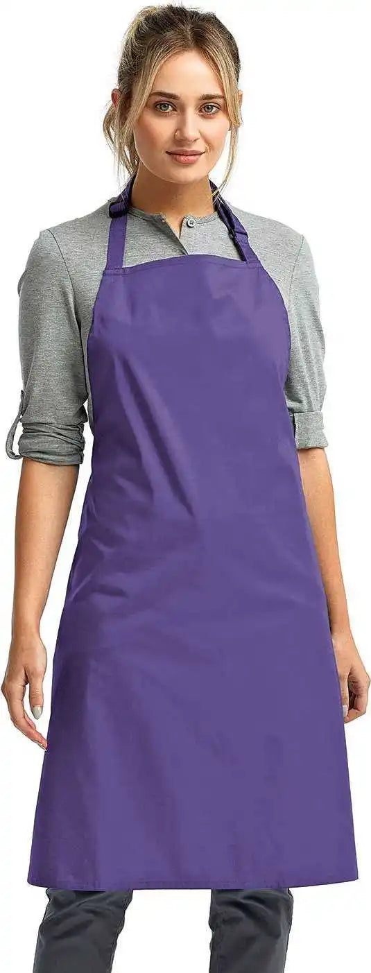 Artisan Collection by Reprime Rp150 Unisex ?Colours’ Sustainable Bib Apron - Purple - one Size Fits Most