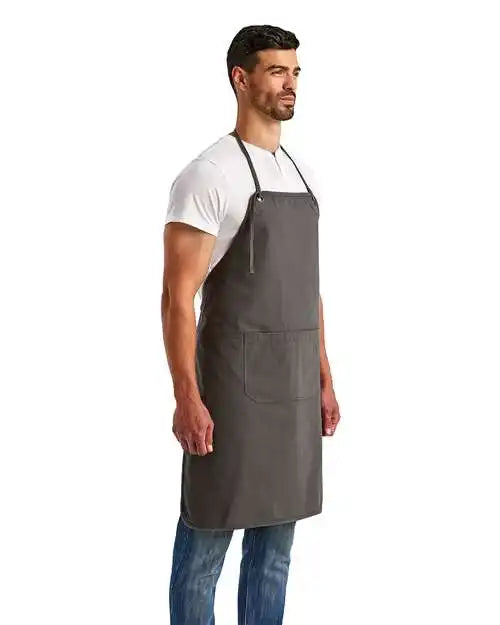 Artisan Collection by Reprime Rp181 Artisan’s Choice Canvas Apron - Dark Grey - Osfa