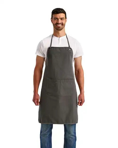 Artisan Collection by Reprime Rp181 Artisan’s Choice Canvas Apron - Dark Grey - Osfa
