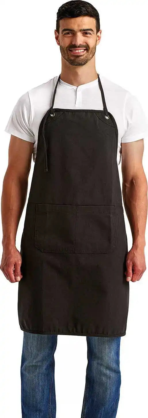Artisan Collection by Reprime Rp181 Unisex Artisan’s Choice Canvas Apron - Black - Os
