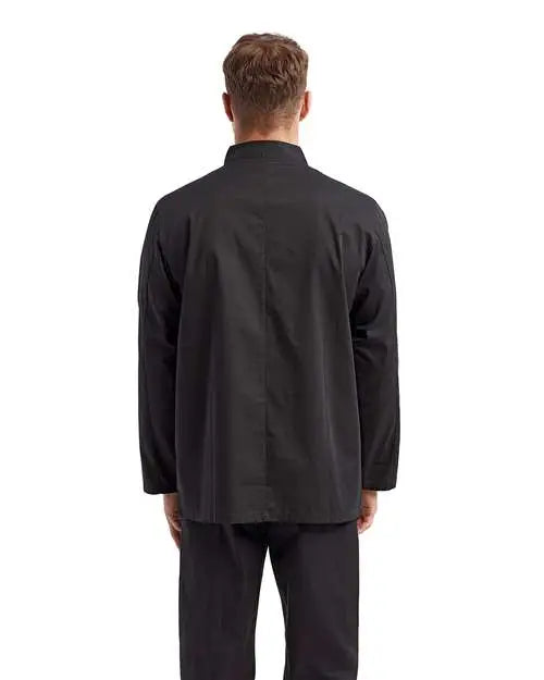 Artisan Collection by Reprime Rp657 Recycled Chef Coat - Black - Xs