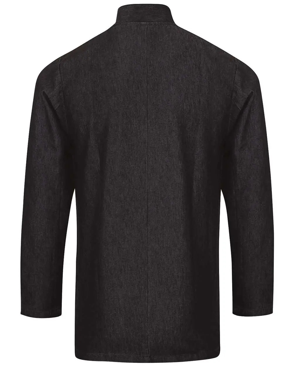 Artisan Collection by Reprime Rp660 Unisex Denim Chef’s Jacket - Black - Xs