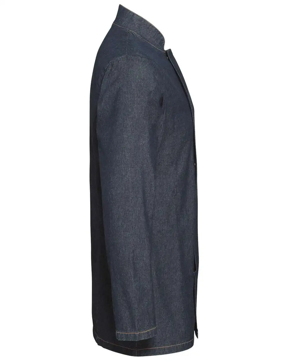 Artisan Collection by Reprime Rp660 Unisex Denim Chef’s Jacket - Blue