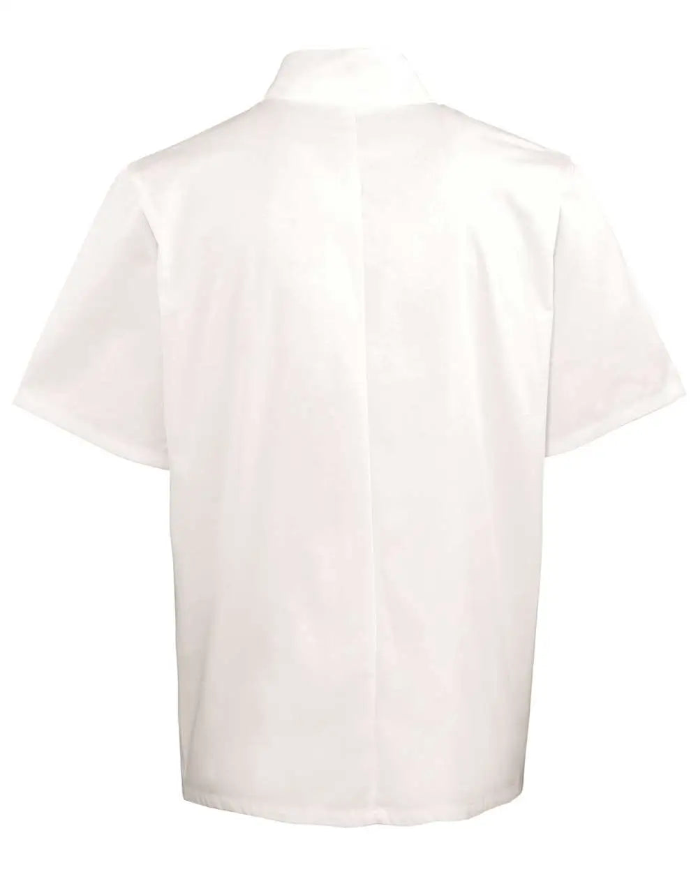 Artisan Collection by Reprime Rp664 Ten Studded Front Chef Short Sleeve Coat - White - Xs