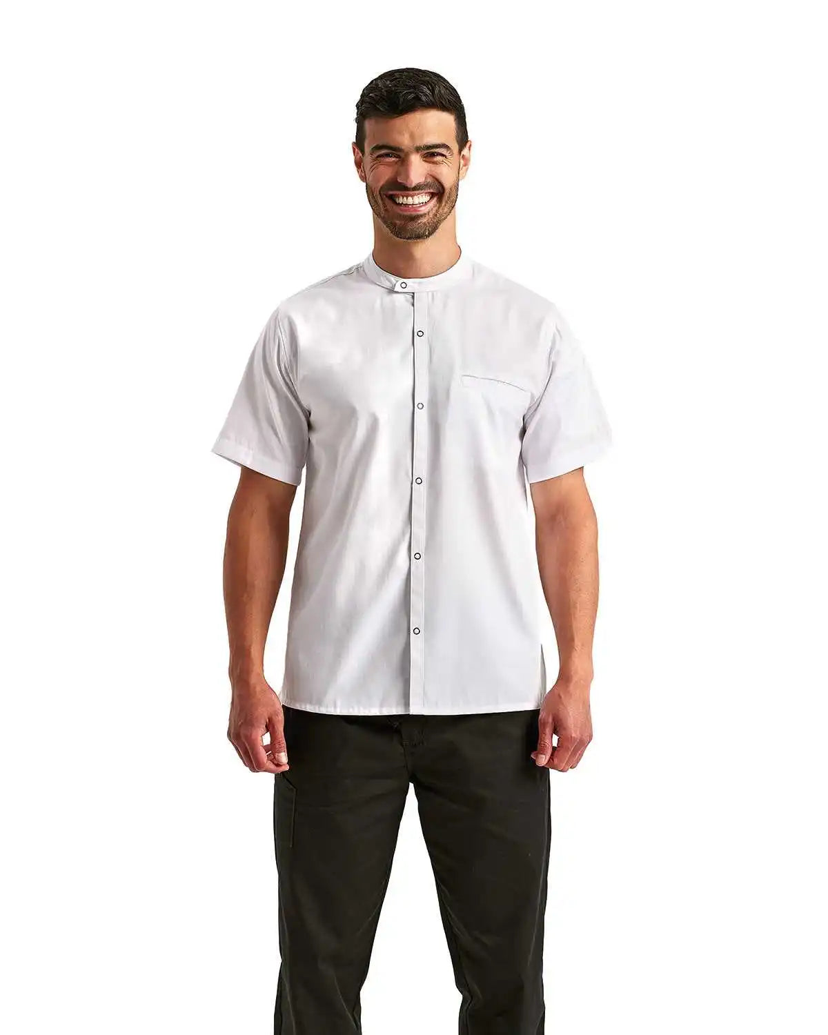 Artisan Collection by Reprime Rp904 Unisex Chef’s Recycled Shirt - White
