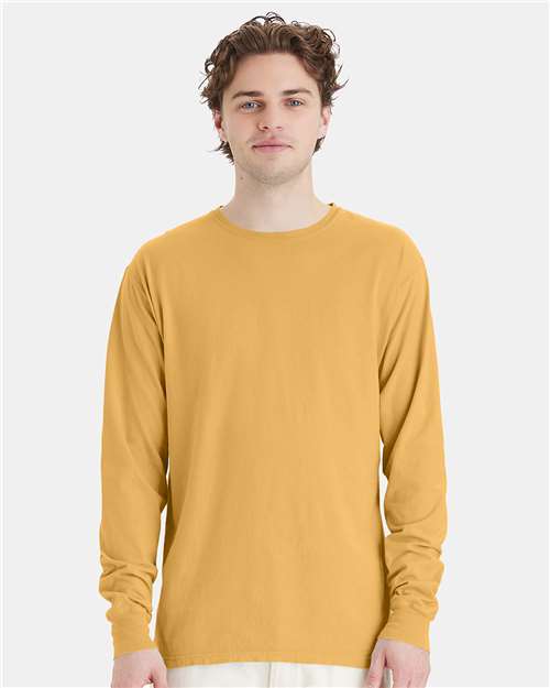 Artisan Gold Garment-Dyed Long Sleeve T-Shirt - GDH200
