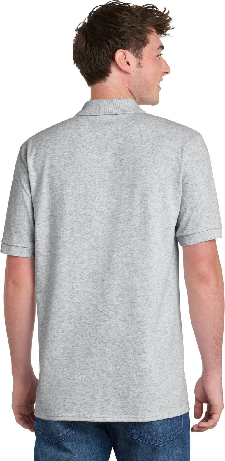 Ash Port & Co Core Blend Jersey Knit Polo. KP55