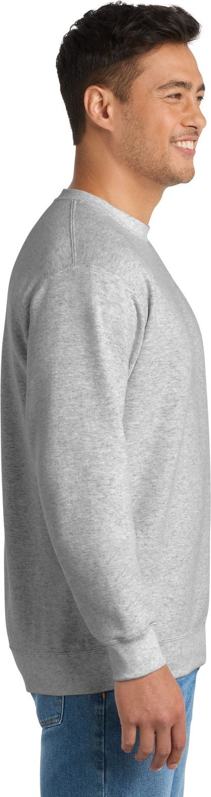 Ash Port & Co Tall Essential Fleece Crewneck Sweatshirt. PC90T