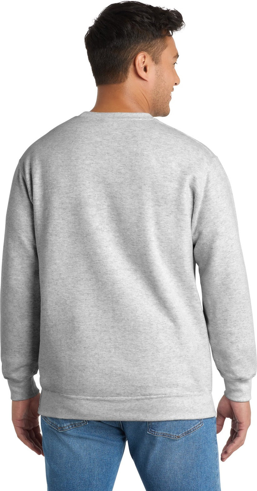 Ash Port & Co Tall Essential Fleece Crewneck Sweatshirt. PC90T