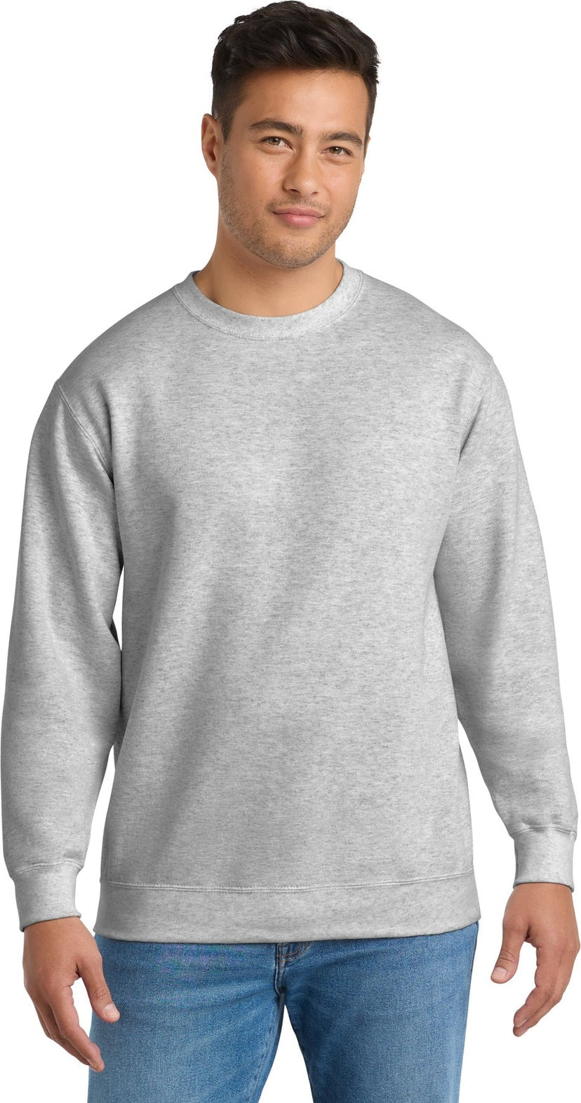 Ash Port & Co Tall Essential Fleece Crewneck Sweatshirt. PC90T