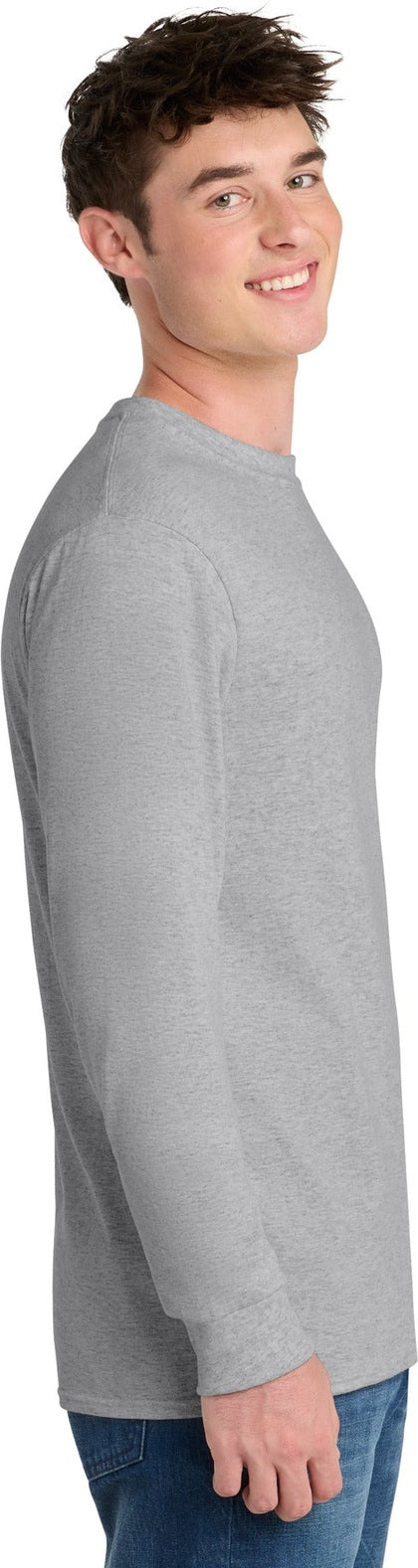 Ash Port & Co Tall Long Sleeve Core Blend Tee. PC55LST