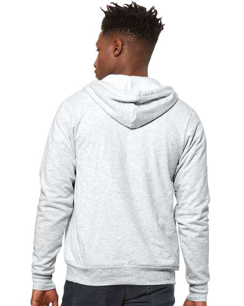 Ash Sponge Fleece Full-Zip Hoodie - 3739