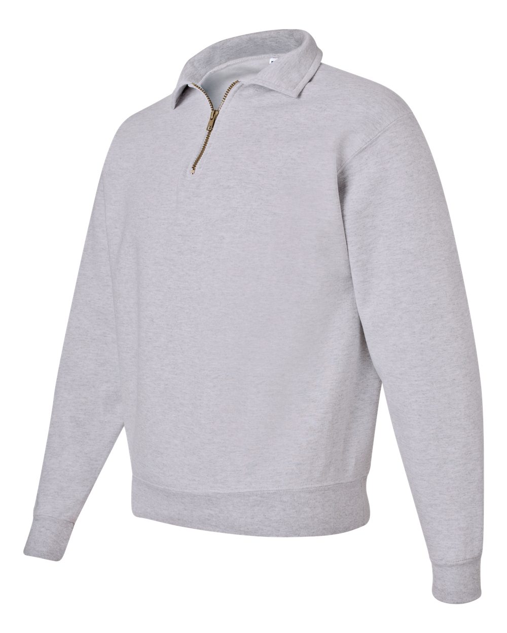 Ash Super Sweats NuBlend® Quarter-Zip Cadet Collar Sweatshirt - 4528MR