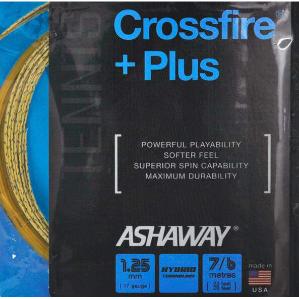 Ashaway Crossfire Plus (23’x20’) - Gold - Red / 1.25