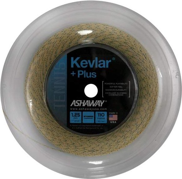 Ashaway Kevlar + Plus Reel 360’ (gold) - 1.25