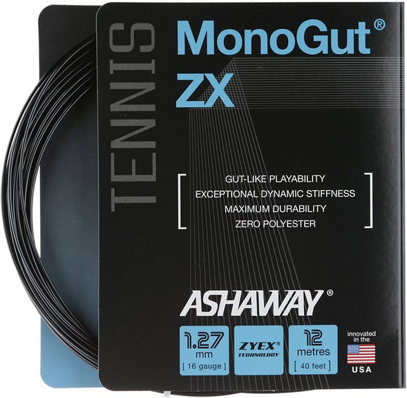 Ashaway Monogut Zx 16g (black) - Blk / Os
