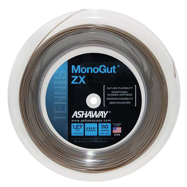 Ashaway Monogut Zx 16g Reel 360’ (black) - Blk / Os
